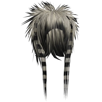 Choppy Miscut Bangs (Blonde/Black)