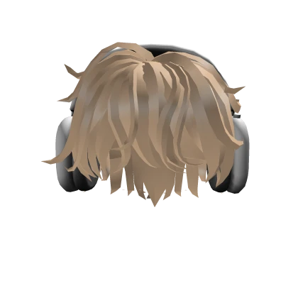 Blonde Hair With Headphones