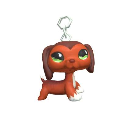 Orange Dachshund LPS 🐶