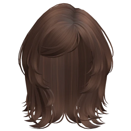 Soft Messy Bob Hairstyle in Brown