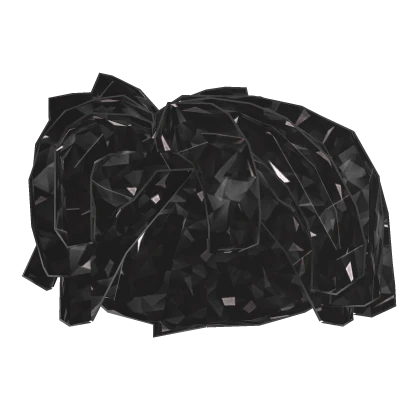 [⏳] Black Sparkle Bacon Hair
