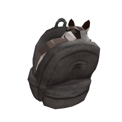 Backpack with Wide Raccoon