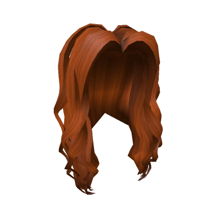 ginger curly waves