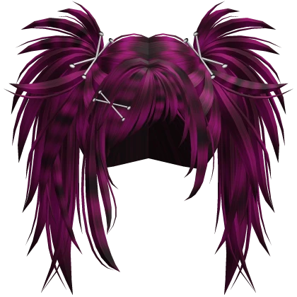 🖤 vkei gyaru horror scene pigtails raccoon pink