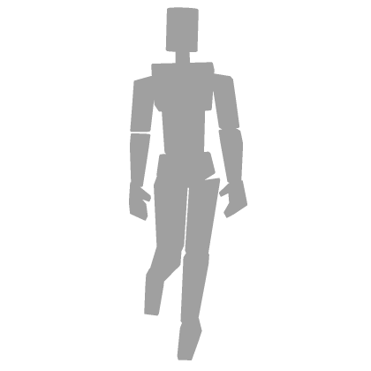 Strutting fashion catwalk