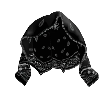 Black Head Bandana 