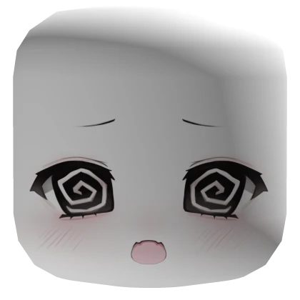 ♡ crazy cute dizzy moe anime face mask