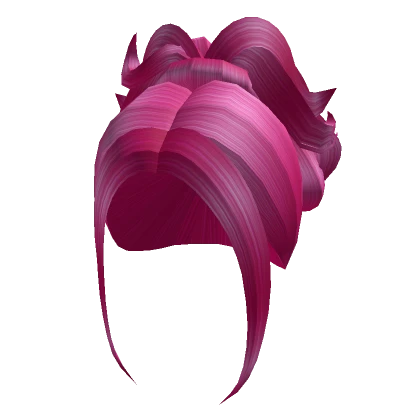 Aesthetic Y2k Party Ponytail (Hot Pink)