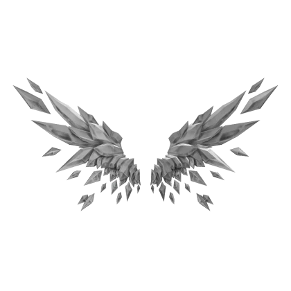 Crystal Wings - White Snow Angel Ice
