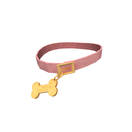 Pink Woof Collar 3.0