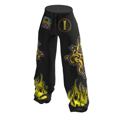 Indische Y2K Baggy Pants 5%