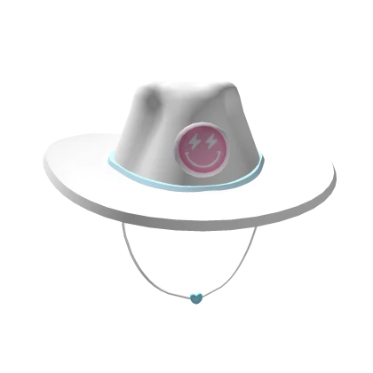 Aesthetic Smiley Cowgirl Hat