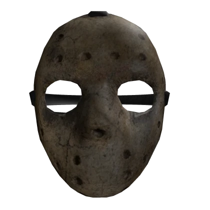 Classic Grunge Hockey Mask