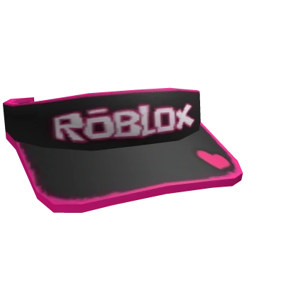 Classic Pink Heart Visor