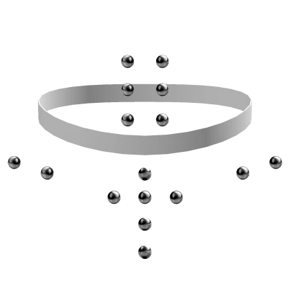 white emo goth choker chest piercings