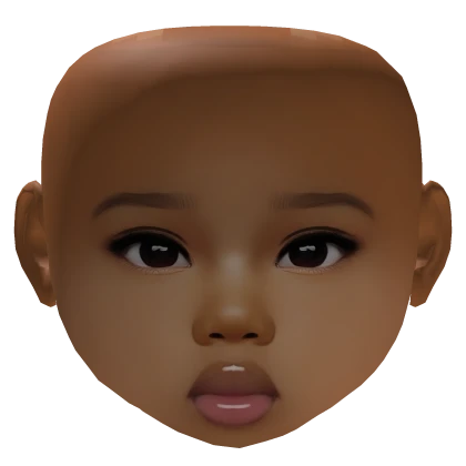 cute kid baby mesh head makeup berry ave boy face