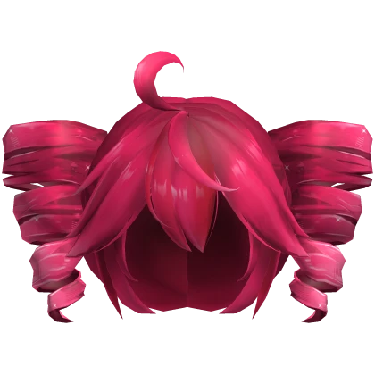 Teto Drills Twintails Hair Anime - Pink Low 