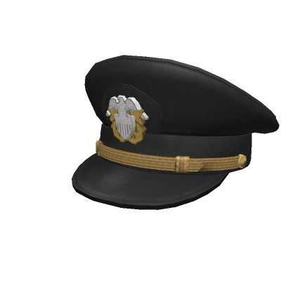 Naval Officer Cap [Navy Blue]