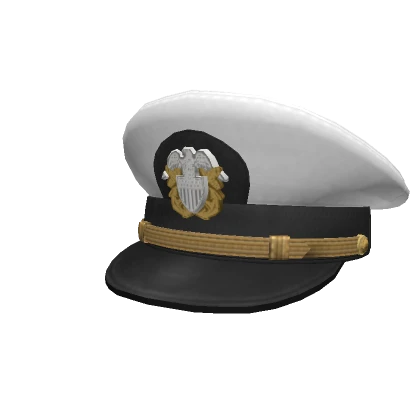 Naval Officer Cap [White]