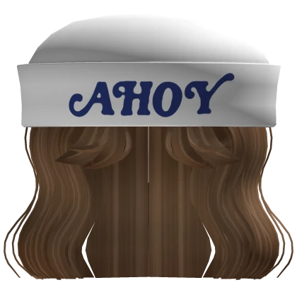 Ahoy Stranger Things Hat w/ Bob Haircut 