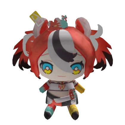 Hakos Baelz Plushie hat