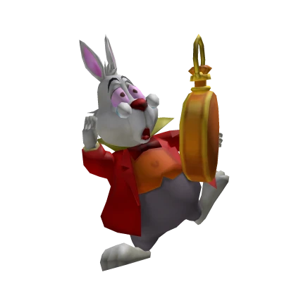 White Rabbit Alice in Wonderland Follower 