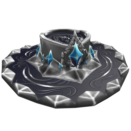 [PBR] Silver Blue Edge Hat