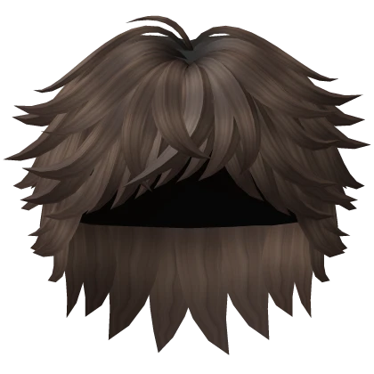 Messy Emo Boy Spiky Evade Hair (Brown)