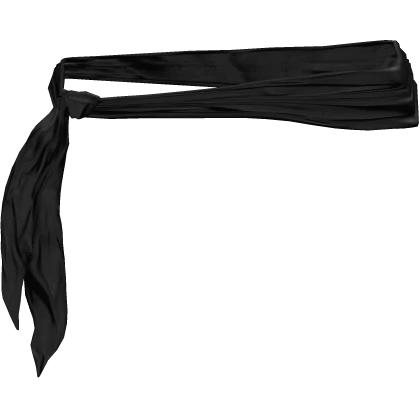 Black Waist Belt 2000s Beach Scarf Y2K Mcbling