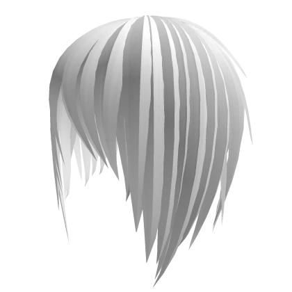 White Vkei Anime Hair