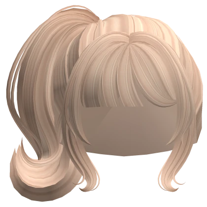 Gyaru Side Ponytail in Blonde