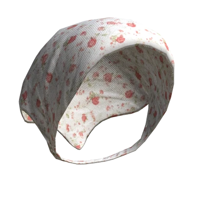 ♡ Cottagecore Flower Printed Coquette Bandana