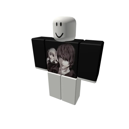 light yagami & misa - deathnote anime y2k cyber