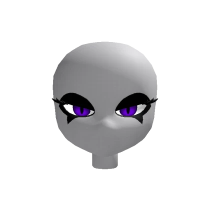 Emo Cat Eye Chibi - Purple