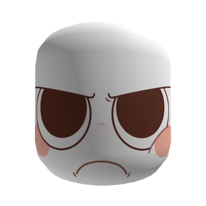 Angry Shrimp Face Mask