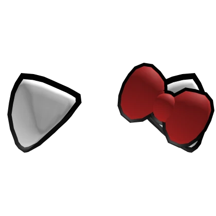 Red Hello Kitty Ears Cute Trendy