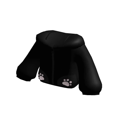 ♡ Black Over Sized Cat Jacket