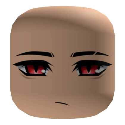 Anime Boy Face - Red