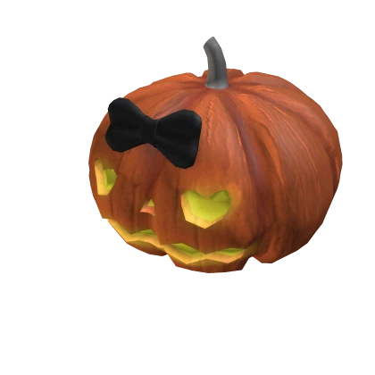 Halloween Cute Pumpkin Head