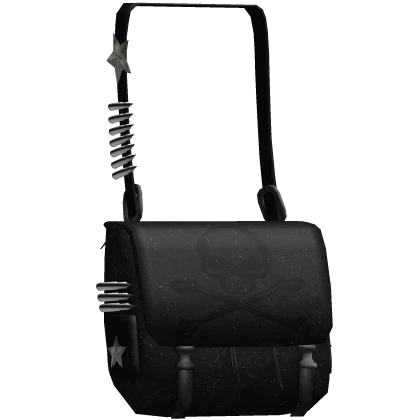 grunge black emo side bag 1.0