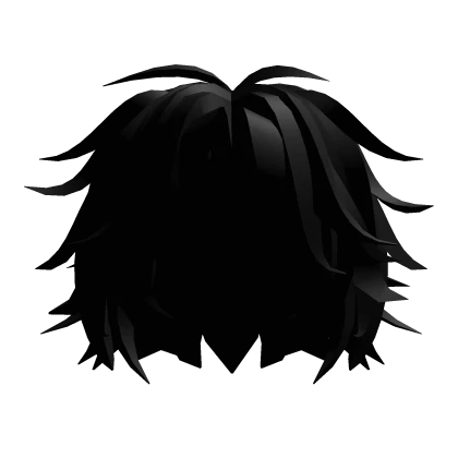 Two Time Messy Black Hair 