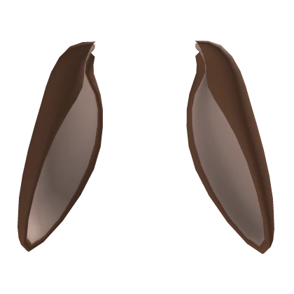 Brown Fold Rabbit Bunny Ears