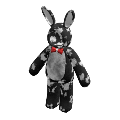 Realistic Bunny Onesie Outfit Black & White