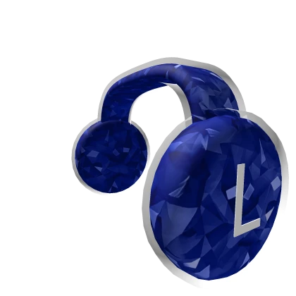 Blue Sparkle Time Headphones