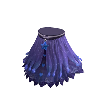 Frilly Layered Skirt Lavender