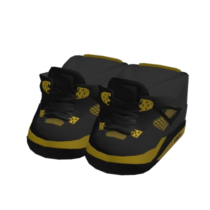 Black and Yellow Jordin 4s [3.0]