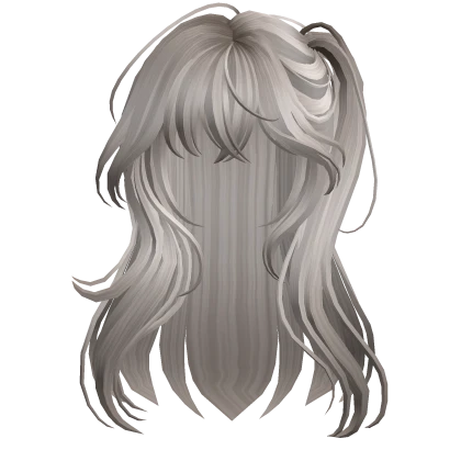 Ash Anime Girl Hairstyle w/ Side Ponytail