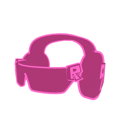 Pink Retro Roblox Headphones & Shades