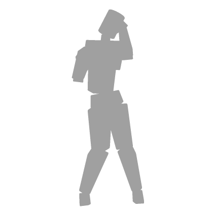 cute female zombie walk