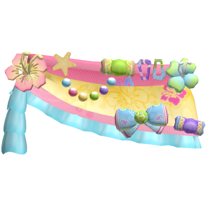 harajuku summer tropical leopard decora skirt